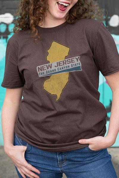 grand canyon t shirt, new jersey t shirt, arizona t shirt