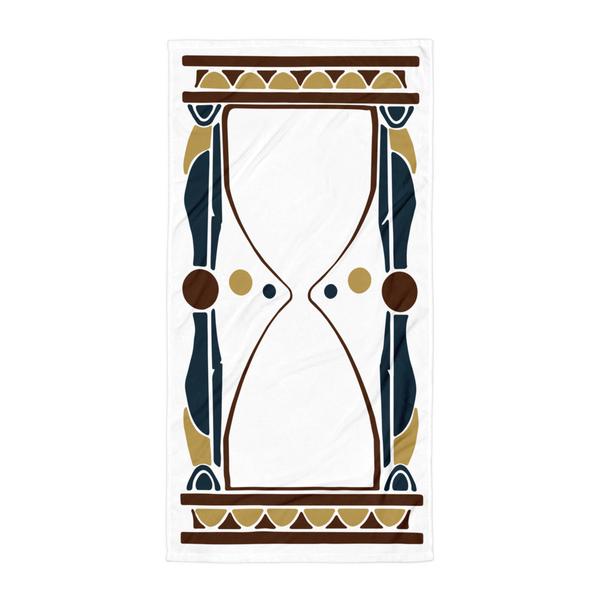 Hourglass Beach Towel